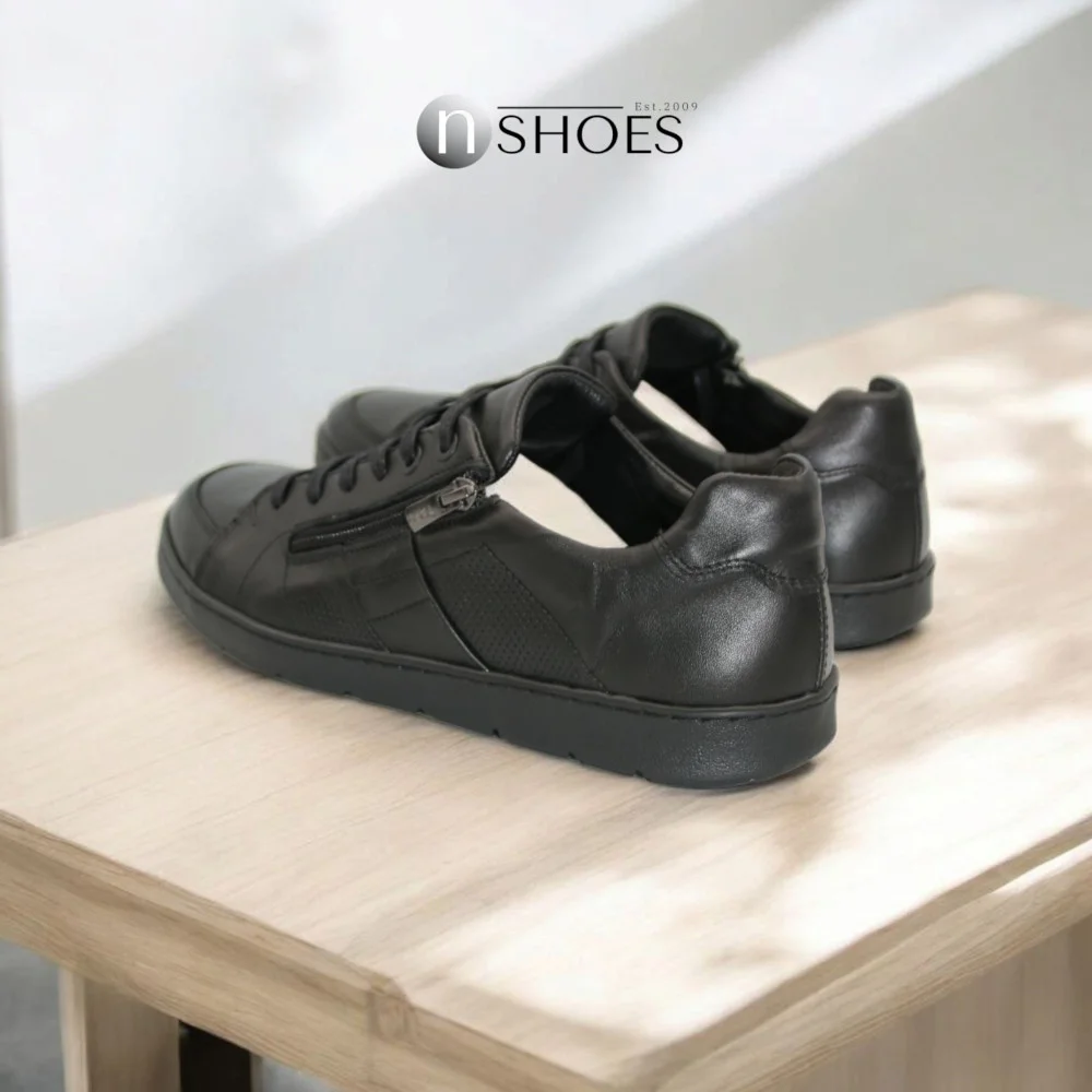 Чоловічі шкіряні кросівки Tapi (Польща) модель 5908