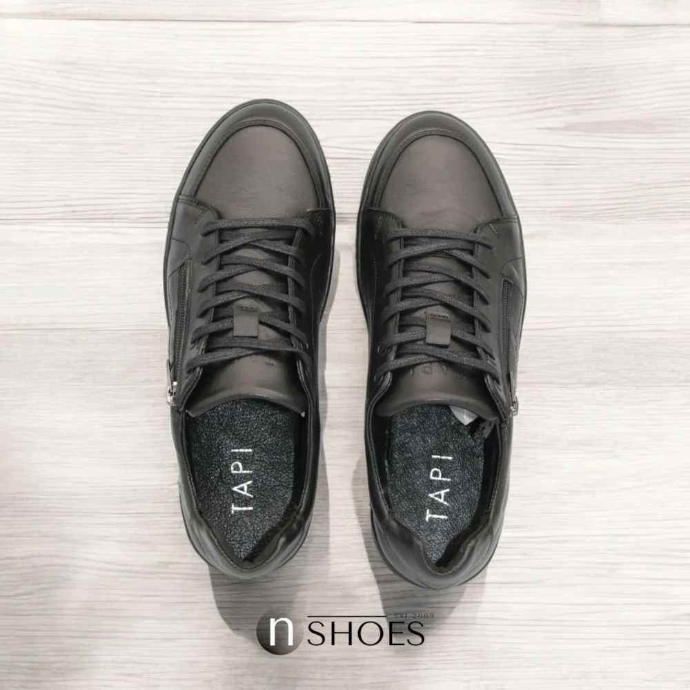 Чоловічі шкіряні кросівки Tapi (Польща) модель 5908