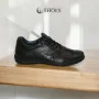 Men's black leather sneakers Tapi (Poland) model 5909