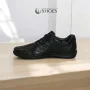 Men's black leather sneakers Tapi (Poland) model 5909