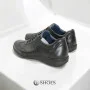 Men's black leather sneakers Tapi (Poland) model 5909