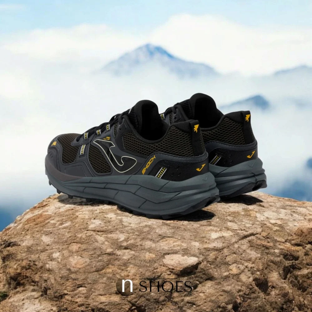 Мужские серо-коричневые кроссовки Joma Shock 2524 TKSHOS2524 модель 5915