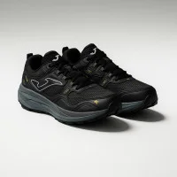 Мужские серо-коричневые кроссовки Joma Shock 2524 TKSHOS2524 5915 для трейлраннинга, бега и прогулок с подошвой DURABILITY от испанского бренда