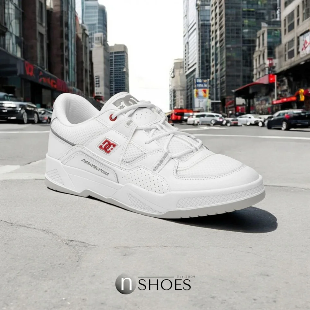 Чоловічі шкіряні кросівки DC Construct ADYS100822-WR6 5917