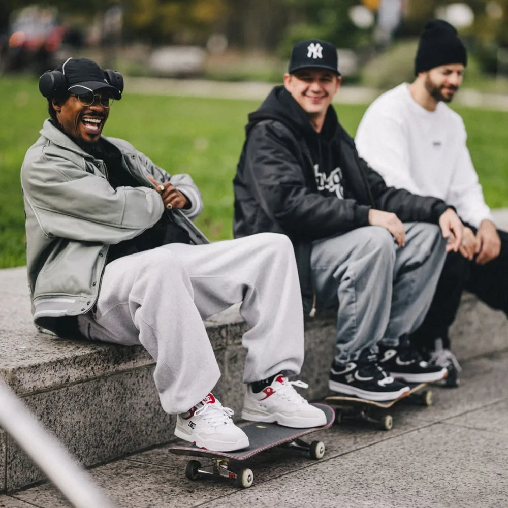 Чоловічі шкіряні кросівки DC Construct ADYS100822-WR6 5917