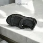 Men's leather black sandals Alex Bens (Ukraine) model 5920