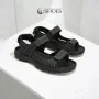 Men's leather black sandals Alex Bens (Ukraine) model 5920