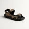 Men's beige leather sandals Alex Bens 101e 5921 - comfortable summer shoes in the style of Ecco Onroads W from the Ukrainian manufacturer