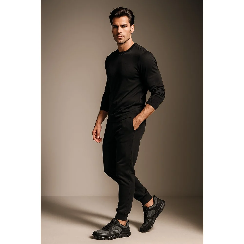 Чоловічі кросівки Skechers Bucolo 52630 BBK модель 5930