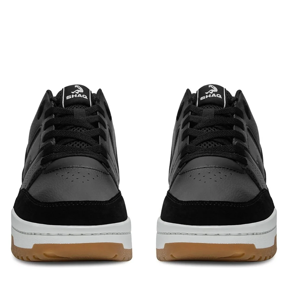 Men's Black Leather Sneakers Shaq BREAKER LOW AQ95014M-B 6014 Original
