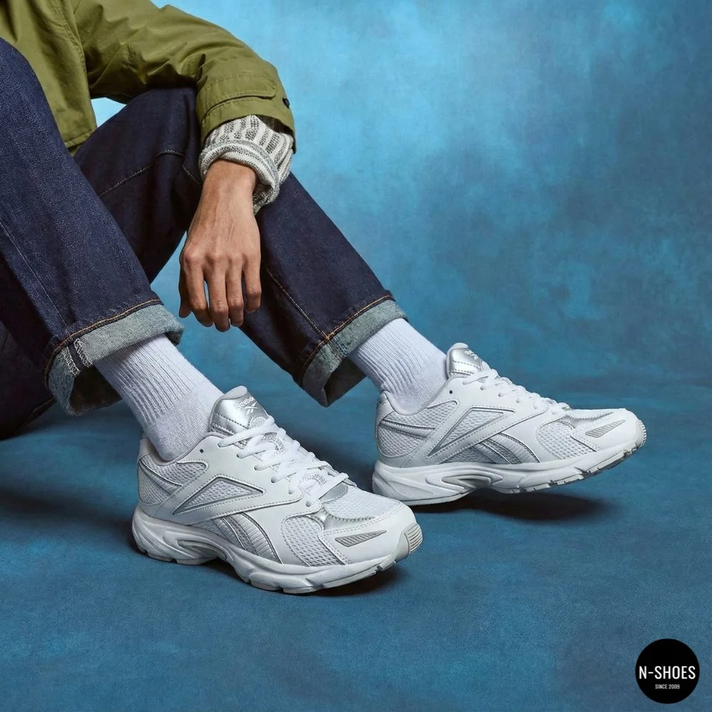 Мужские белые кроссовки Reebok CEO-ROAD PRIME 100208663 M 6015