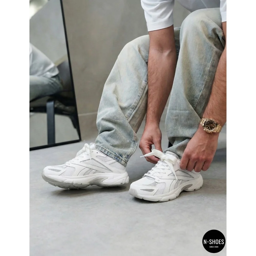 Мужские белые кроссовки Reebok CEO-ROAD PRIME 100208663 M 6015