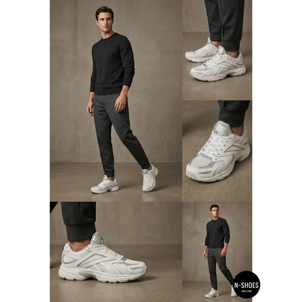 Мужские белые кроссовки Reebok CEO-ROAD PRIME 100208663 M 6015