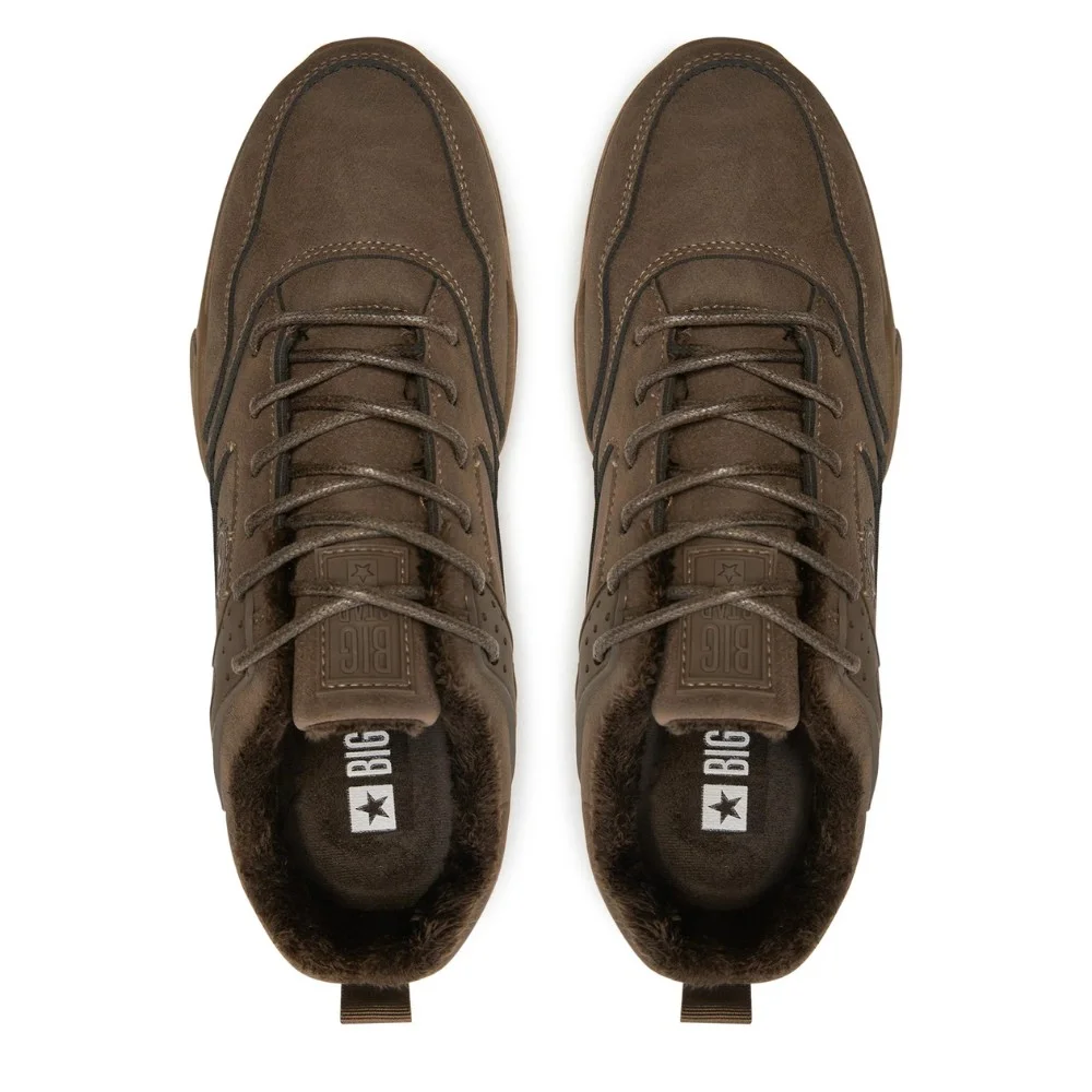 Мужские зимние кроссовки  Big Star Shoes OO174580 6054 с утеплением