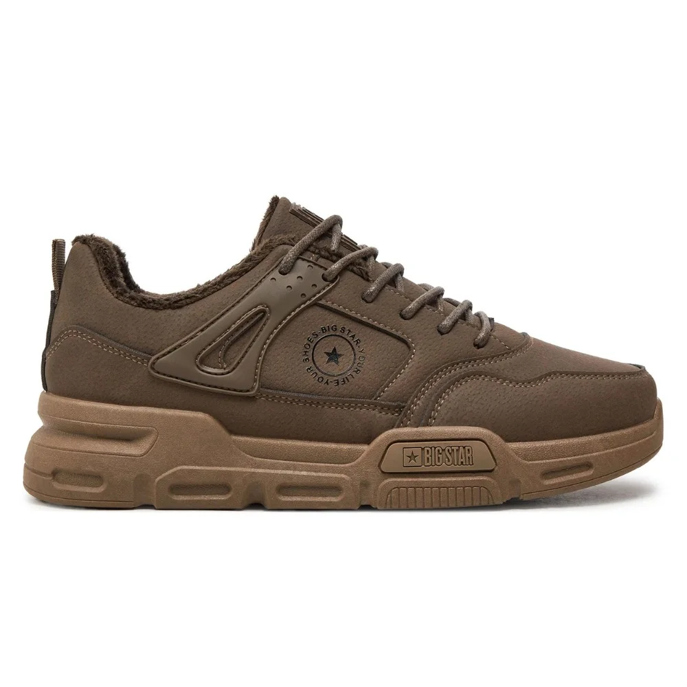 Мужские зимние кроссовки  Big Star Shoes OO174580 6054 с утеплением