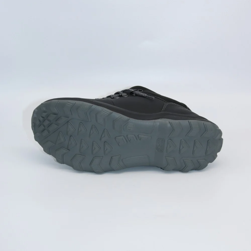 Alex Bens 03-VT-345 6056 чоловічі зимові черевики чорні з натуральної шкіри та вовни