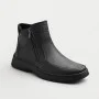 Alex Bens 6069 men’s winter boots in leather and wool with Vivo Barefoot style