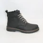 Alex Bens T2B-6072 чорні зимові черевики шкіра і вовна у стилі Dr. Martens