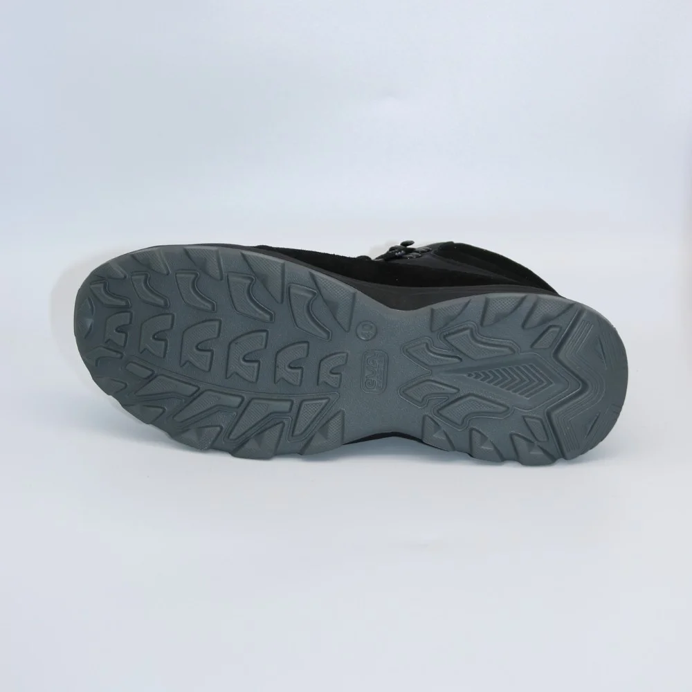 Чоловічі зимові черевики Alex Bens 01-col 6074 з натуральної шкіри та вовни, чорні у стилі Columbia Fairbanks и Badura Charlie