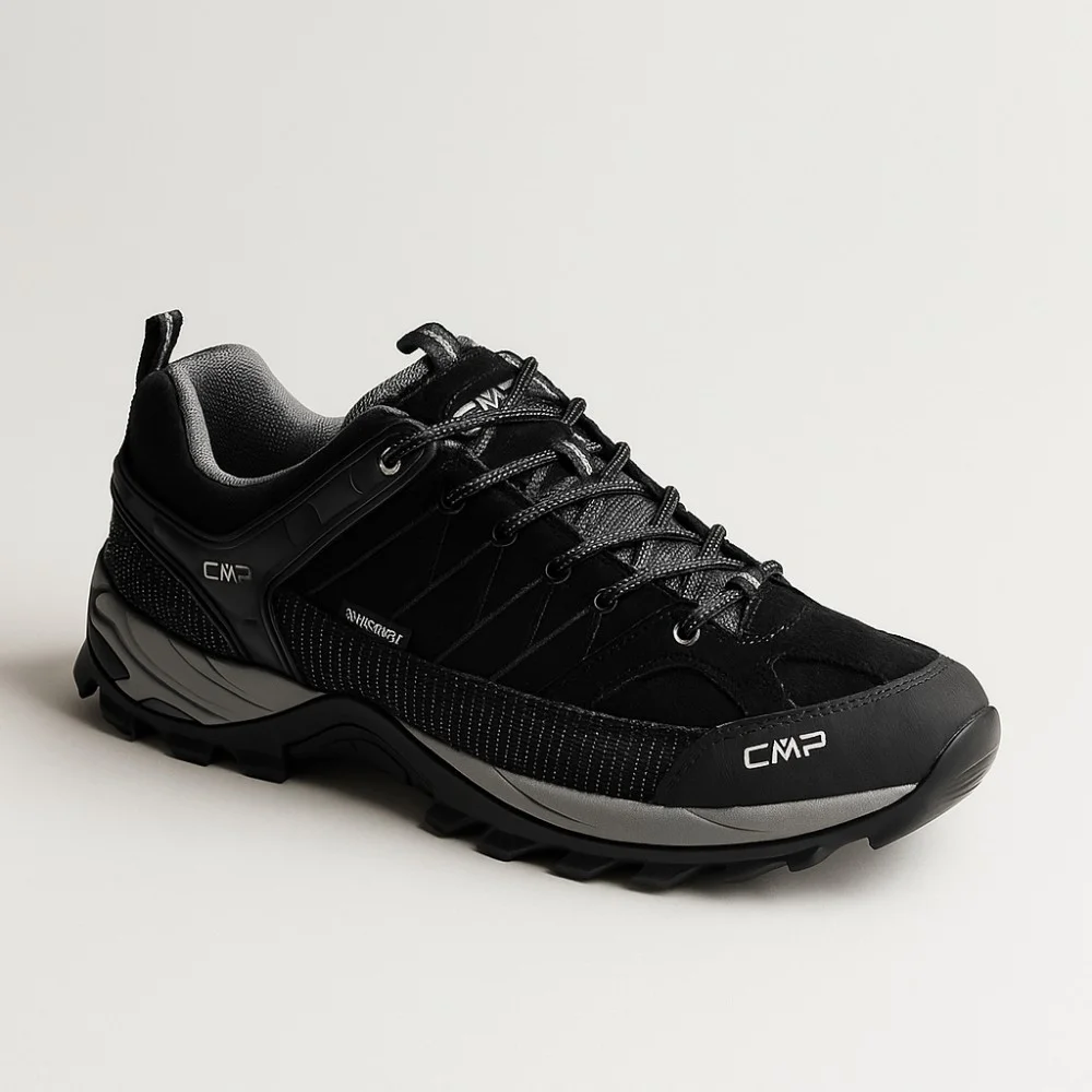 Чоловічі чорні утеплені трекінгові кросівки CMP Rigel Low WP 3Q13247 6075 з мембраною Gore-Tex