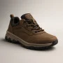 Мужские коричневые кроссовки Grunberg 148153/04-03 6077 натуральная кожа Gore-Tex и подкладка NanoTex тепло и защита