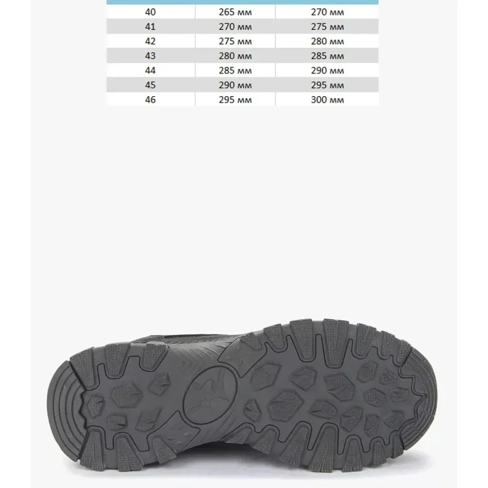 Мужские чёрные кроссовки Grunberg 148153-04-01 6078 с Gore-Tex и NanoTex