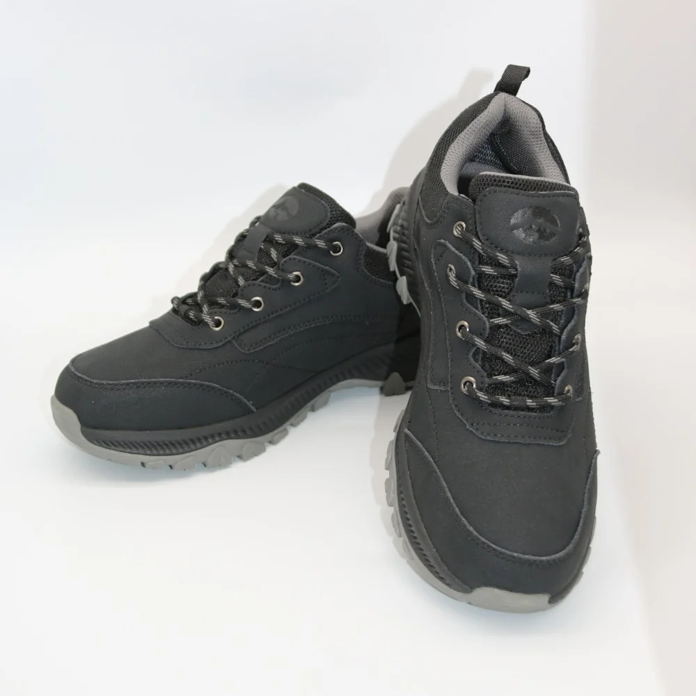 Мужские чёрные кроссовки Grunberg 148153-04-01 6078 с Gore-Tex и NanoTex