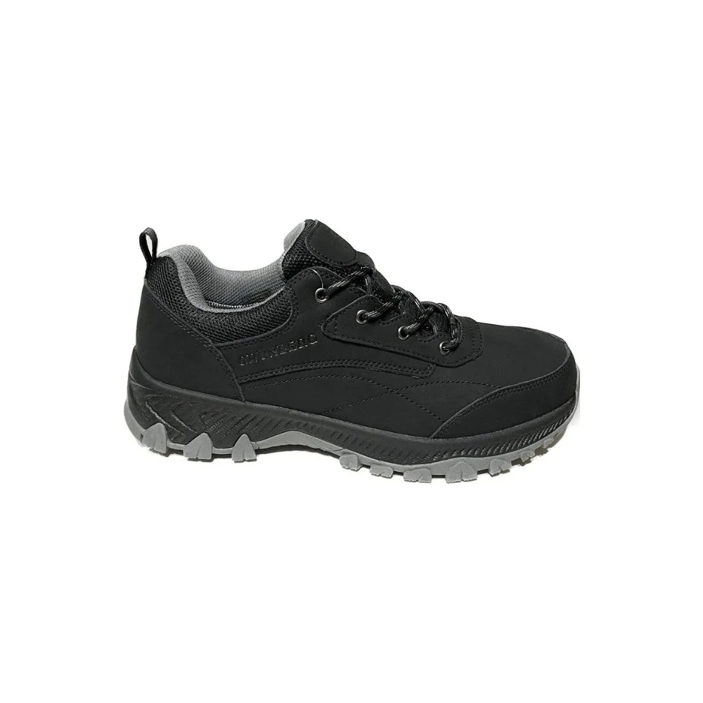 Мужские чёрные кроссовки Grunberg 148153-04-01 6078 с Gore-Tex и NanoTex