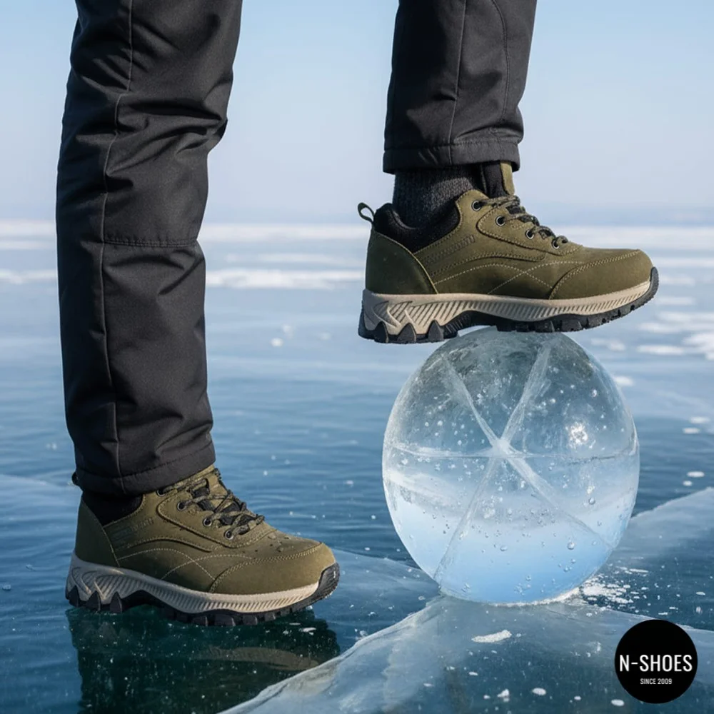 Мужские кожаные кроссовки Grunberg 148153/04-02 6079 с Gore-Tex и NanoTex