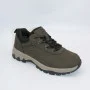 Чоловічі трекінгові кросівки хаки Grunberg 148153-04-02 6079 з натуральної шкіри, з утепленням, мембраною Gore-Tex та підкладкою NanoTex