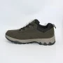 Чоловічі трекінгові кросівки хаки Grunberg 148153-04-02 6079 з натуральної шкіри, з утепленням, мембраною Gore-Tex та підкладкою NanoTex
