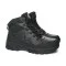 Men's black winter boots Grunberg 148153-14-01E 6082 made of genuine leather with wool insulation from the Italian brand