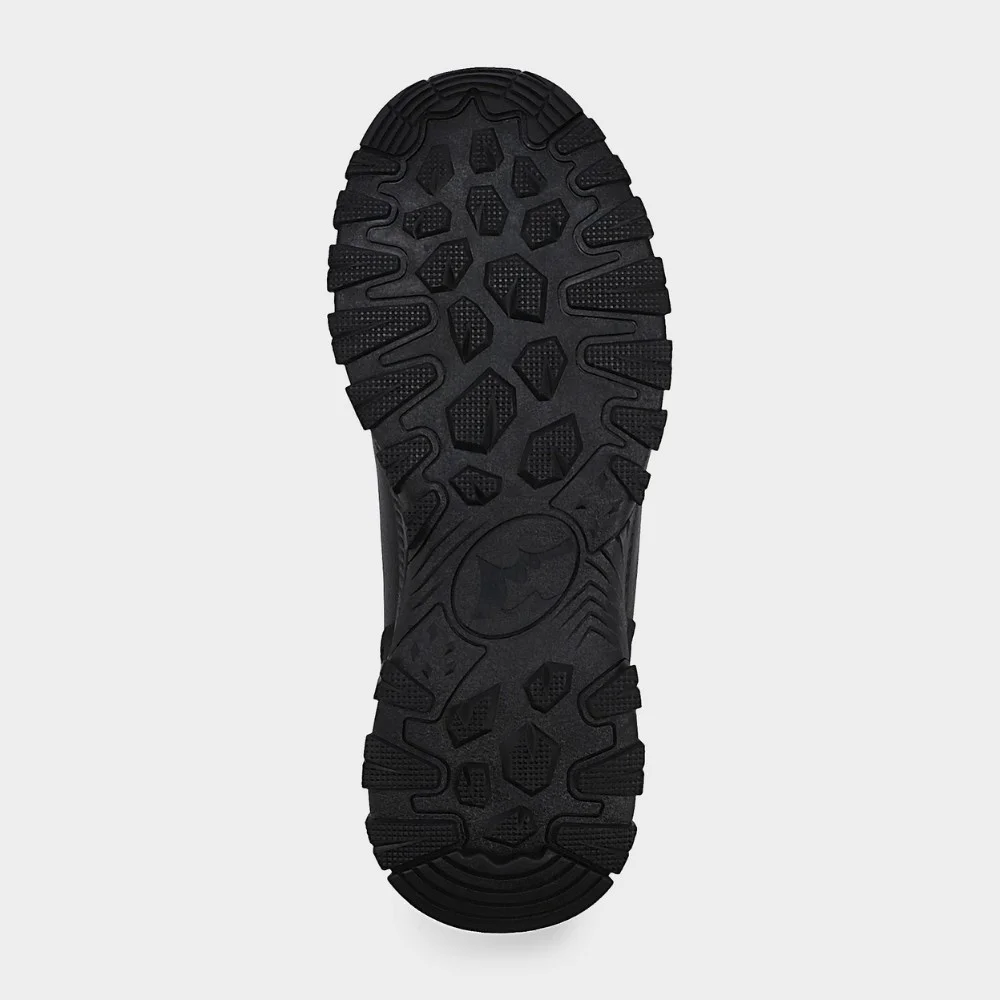 Чоловічі чорні зимові черевики Grunberg 148153-14-01E 6082 - натуральна шкіра та вовняне утеплення