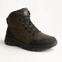 Чоловічі зимові черевики хакі GRUNBERG 148153-14-03 6083 з натуральної шкіри та вовною
