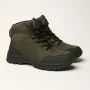 Чоловічі зимові черевики хакі GRUNBERG 148153-14-03 6083 з натуральної шкіри та вовною