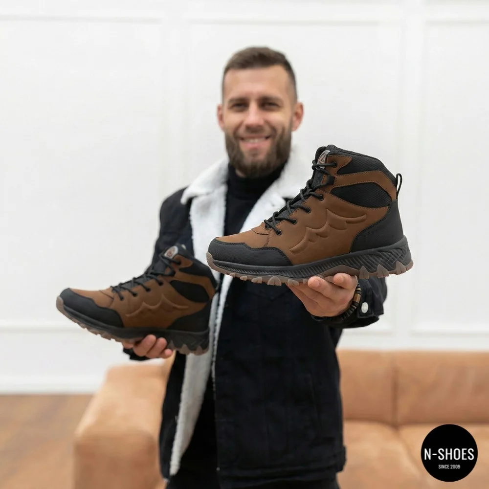 Men's Winter Boots Grunberg 148153-14-04 6084 (Brown)