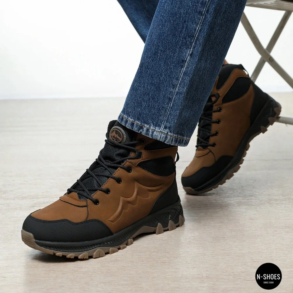 Men's Winter Boots Grunberg 148153-14-04 6084 (Brown)