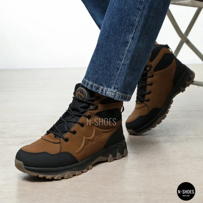 Зимові чоловічі черевики Grunberg 148153-14-04 6084 (коричневі)