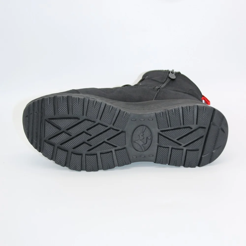 Grunberg 148193-10-01E 6085 - чорні чоловічі зимові черевики з натуральної шкіри та вовни