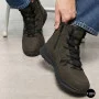 Men's Winter Boots Grunberg 148193-10-03E 6086 – Khaki Leather
