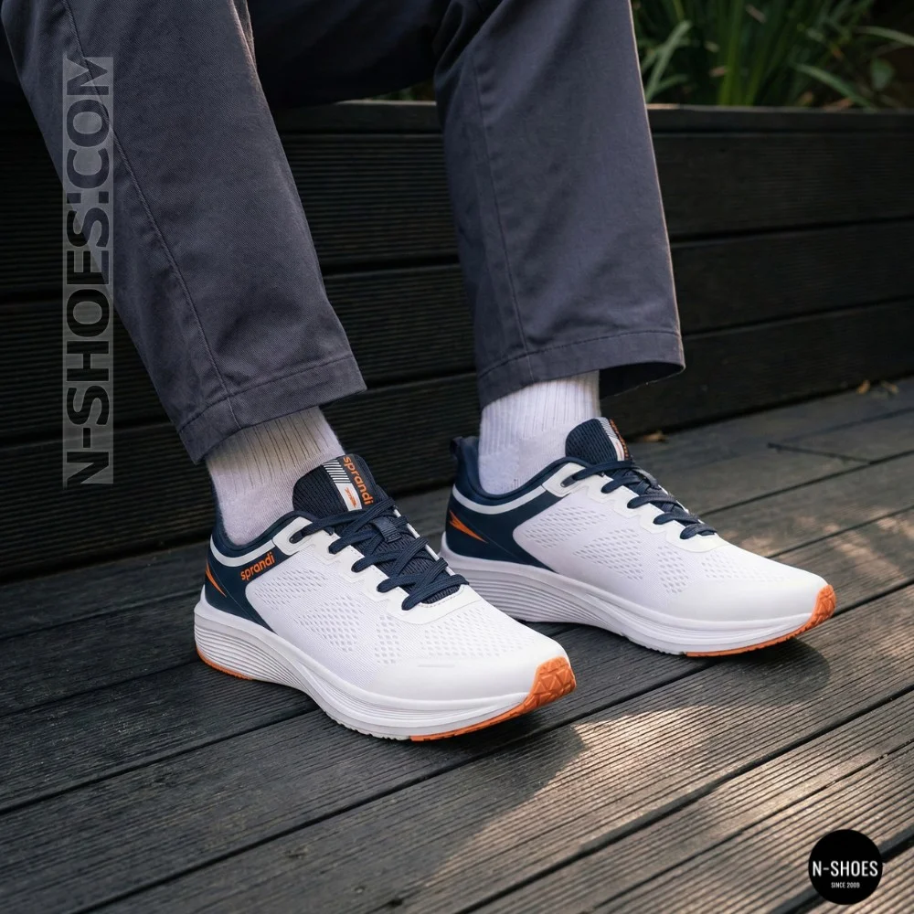 Men's White Sneakers Sprandi V-24MR1027 6093