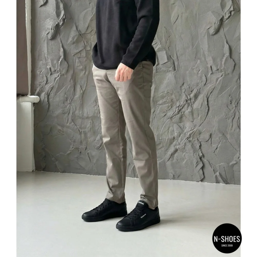 Чоловічі чорні кеди Reebok Court Clean 100074370 6099