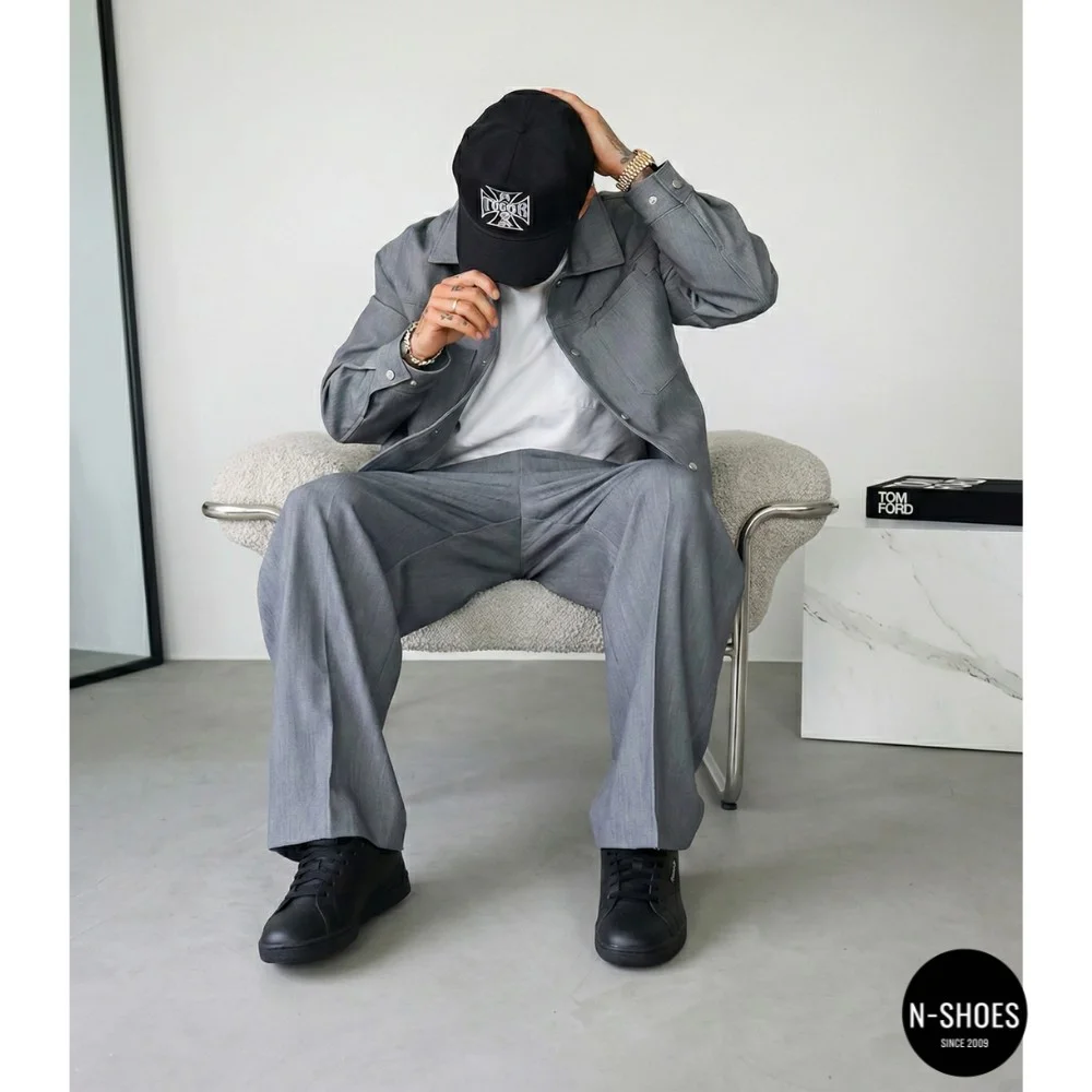 Чоловічі чорні кеди Reebok Court Clean 100074370 6099