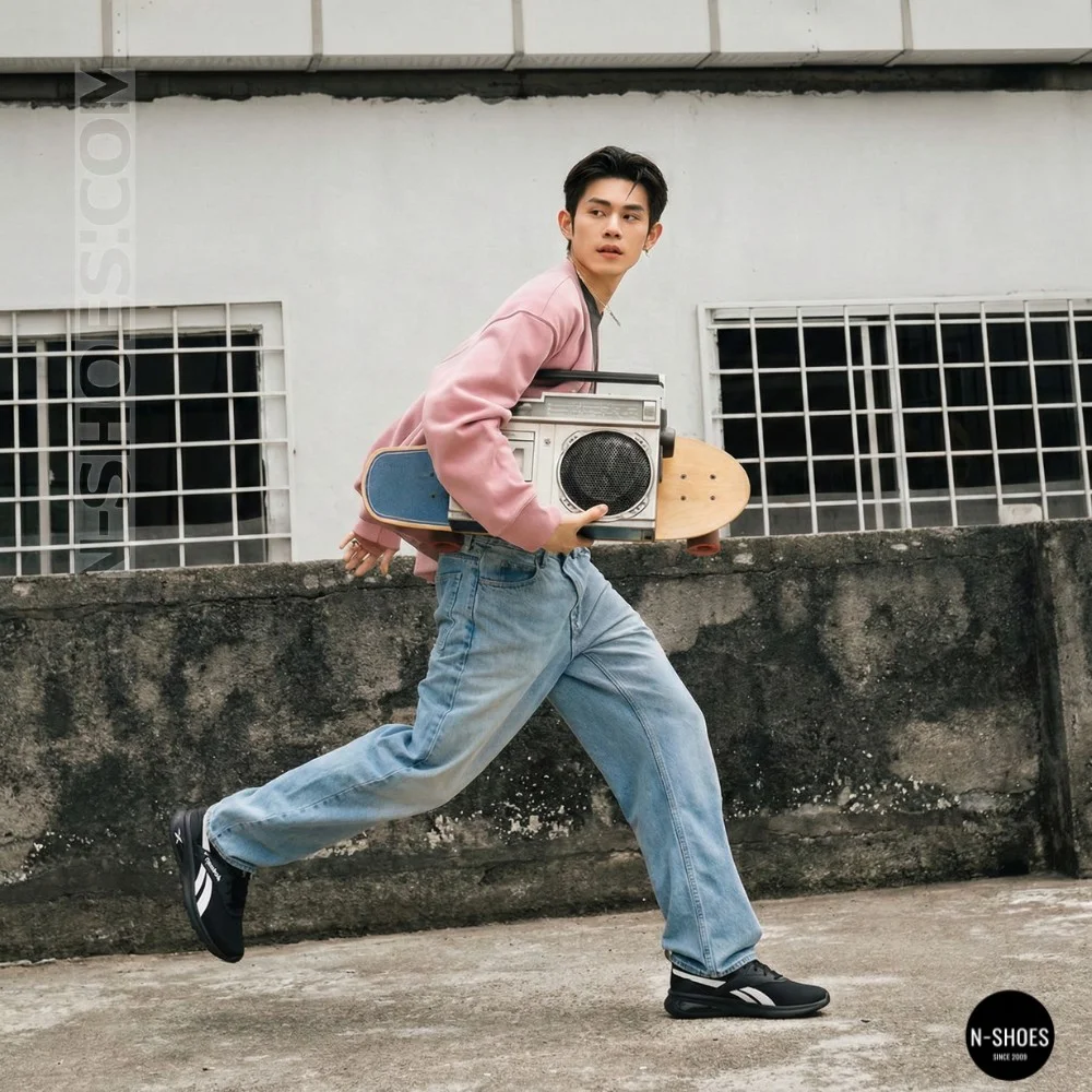 Мужские черные кроссовки Reebok CEO-RIDER V 100220408 6102