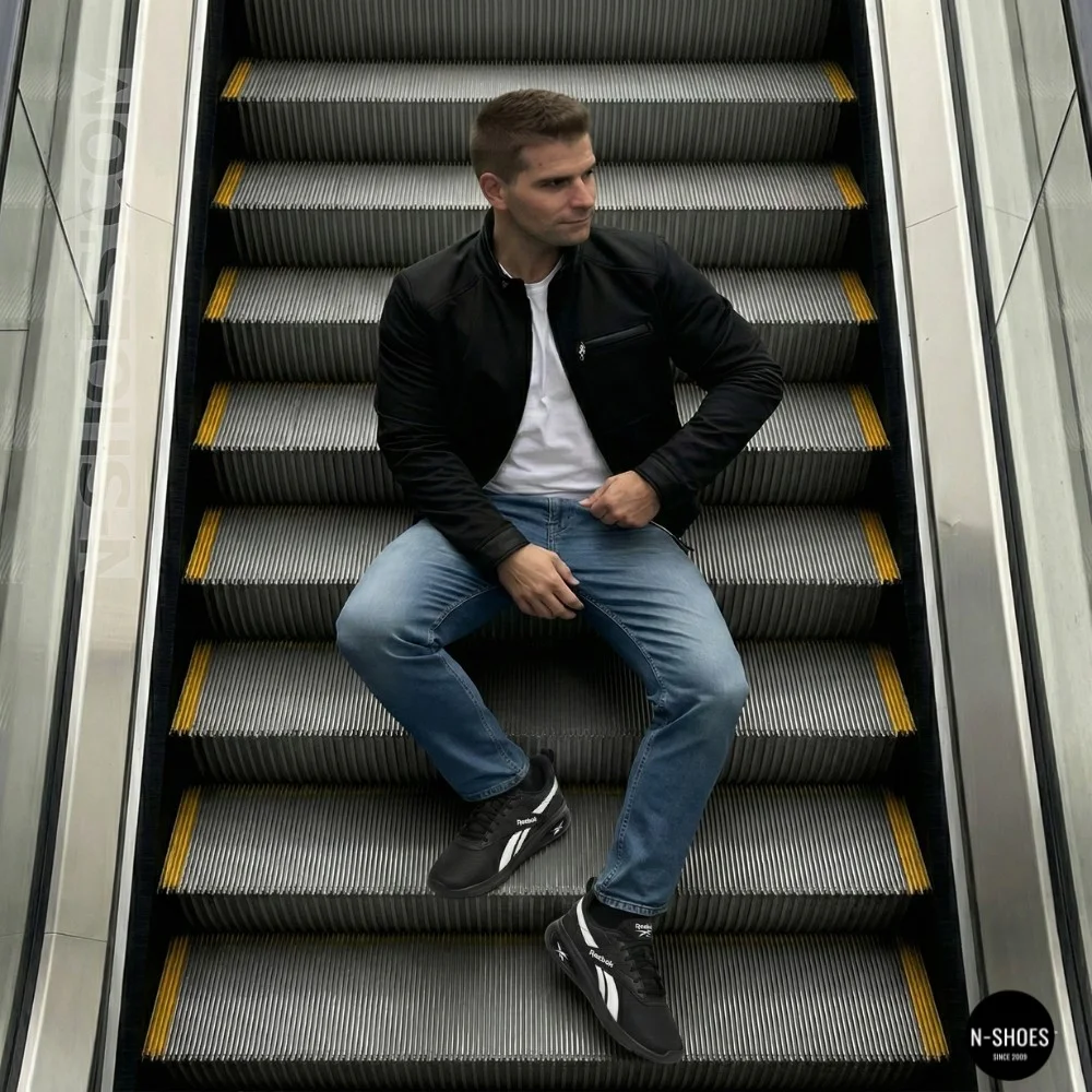 Мужские черные кроссовки Reebok CEO-RIDER V 100220408 6102