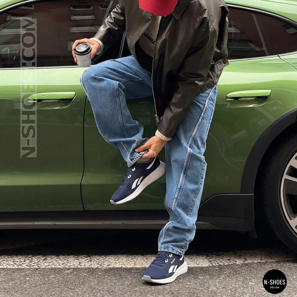 Original Reebok Lite Plus 4 Running Shoes (Navy Blue)