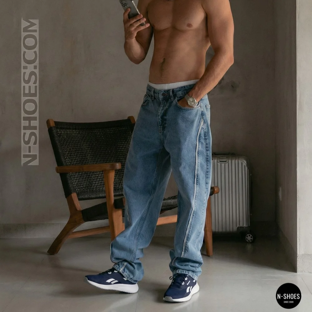 Original Reebok Lite Plus 4 Running Shoes (Navy Blue)