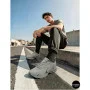 Мужские кроссовки Bona 808M Grey-Dark Grey 6136 из натуральной кожи