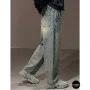Мужские кроссовки Bona 808M Grey-Dark Grey 6136 из натуральной кожи