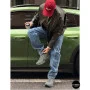 Мужские кроссовки Bona 808M Grey-Dark Grey 6136 из натуральной кожи
